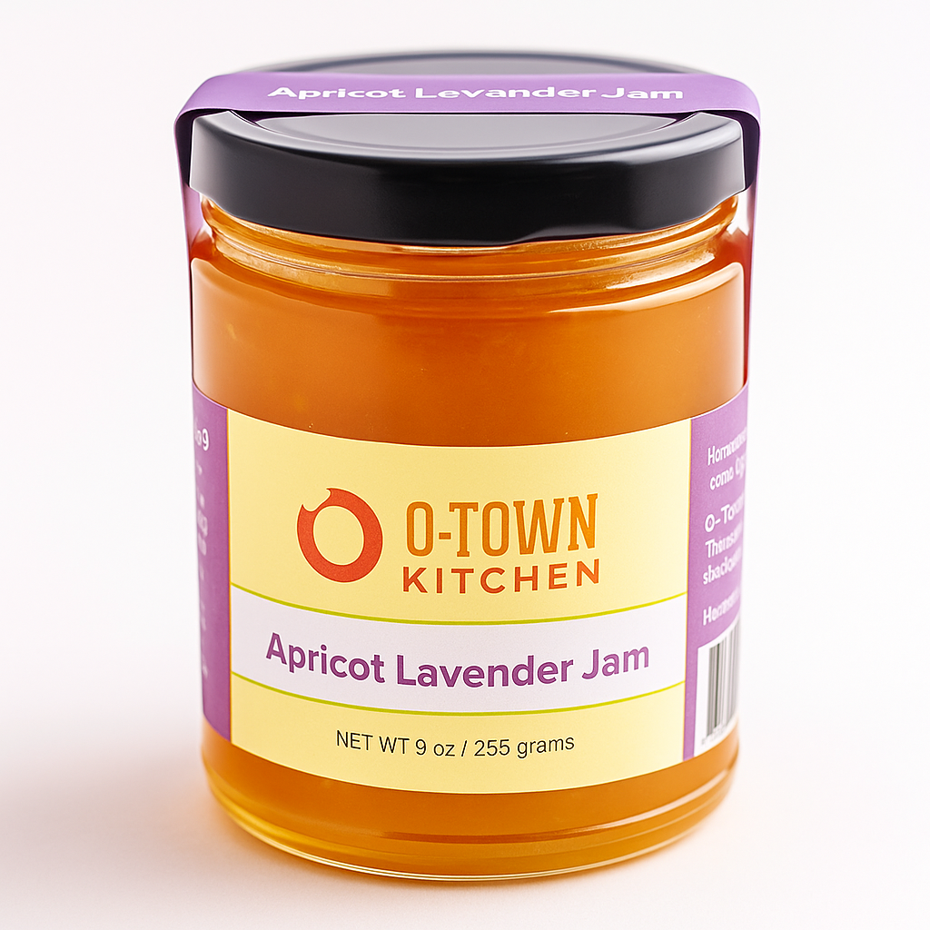 Apricot Lavendar Jam - Limited